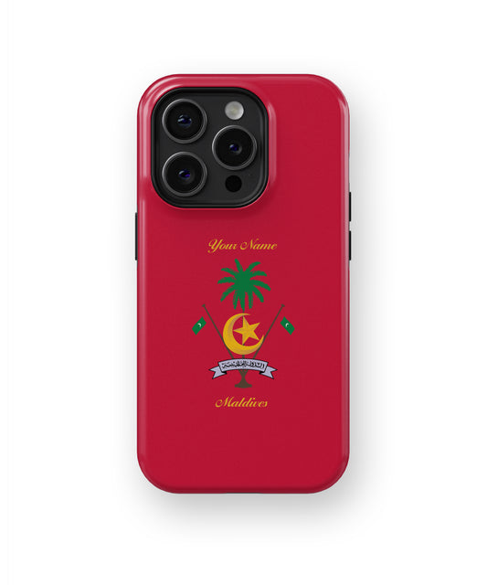 Maldives National Emblem Phone Case