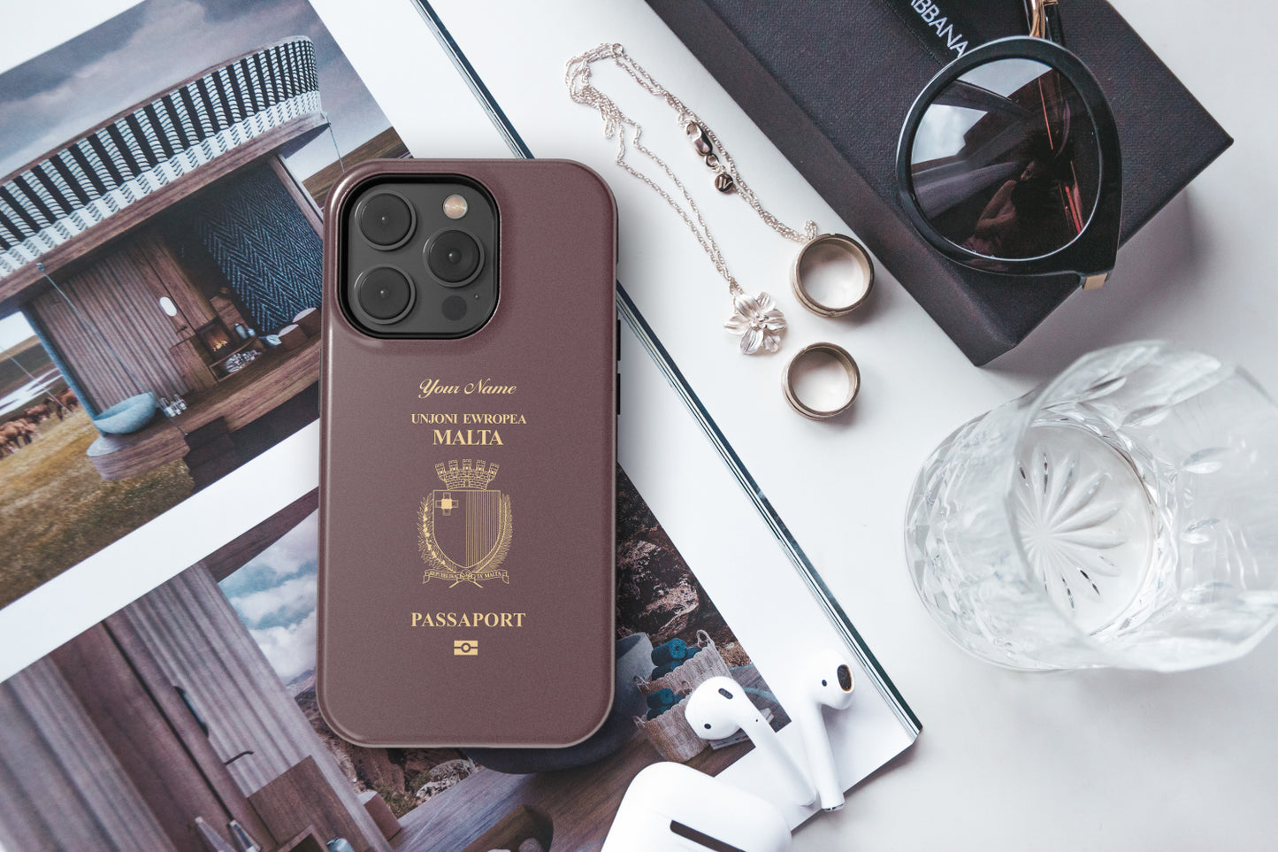 Malta Passport Phone Case