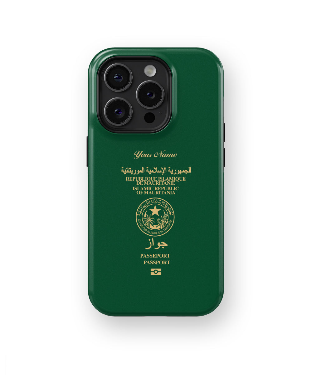 Mauritania Passport Phone Case