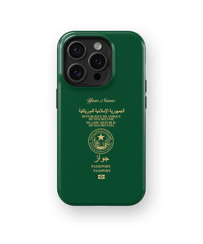 Mauritania Passport Phone Case