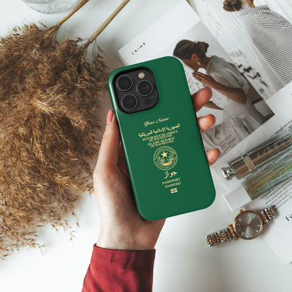 Mauritania Passport Phone Case