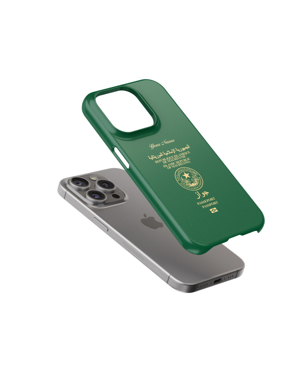 Mauritania Passport Phone Case