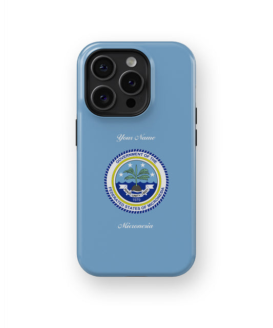 Micronesia, Federated States of National Emblem Phone Case