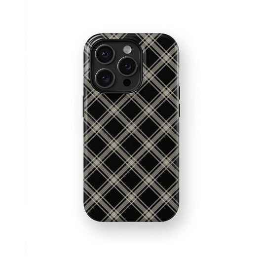 Midnight Mystery: Sensuous Black Lace - iPhone Case-Monochrome Seduction Case-Tousphone-Tough Case-iPhone 15 Pro Max-Tousphone