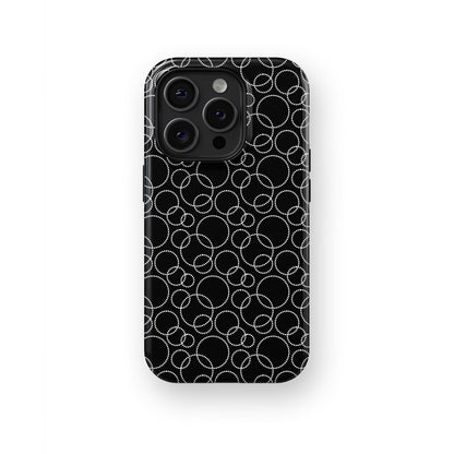 Midnight Passion: Sensuous Black Lace - iPhone Case-Monochrome Seduction Case-Tousphone-Tough Case-iPhone 15 Pro Max-Tousphone
