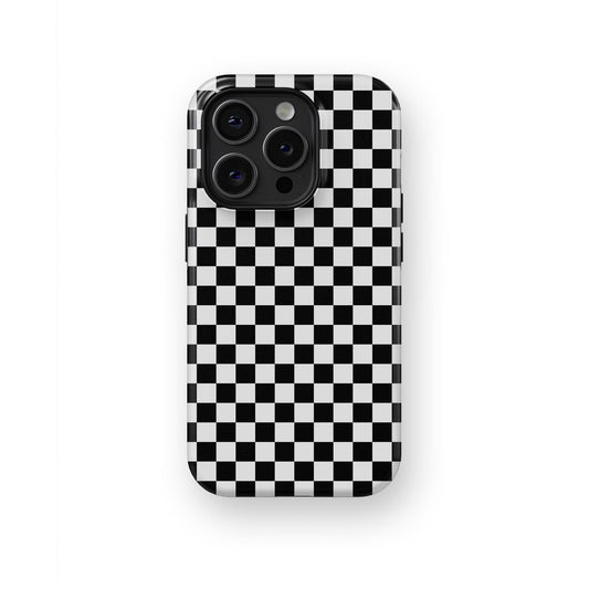 Midnight Serenade: A Symphony of Black & White - iPhone Case-Monochrome Seduction Case-Tousphone-Tough Case-iPhone 15 Pro Max-Tousphone