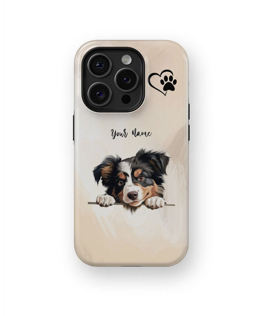 Miniature American Shepherd Dog Phone Case