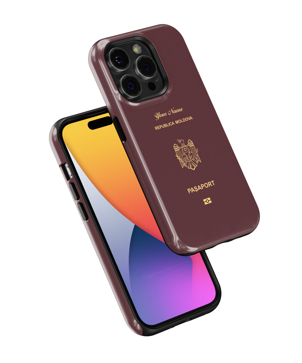 Moldova Passport Phone Case