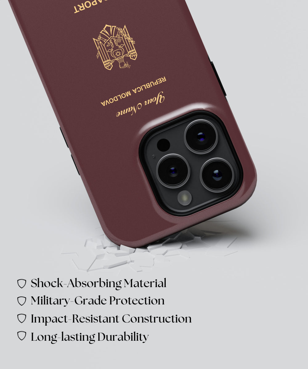 Moldova Passport Phone Case