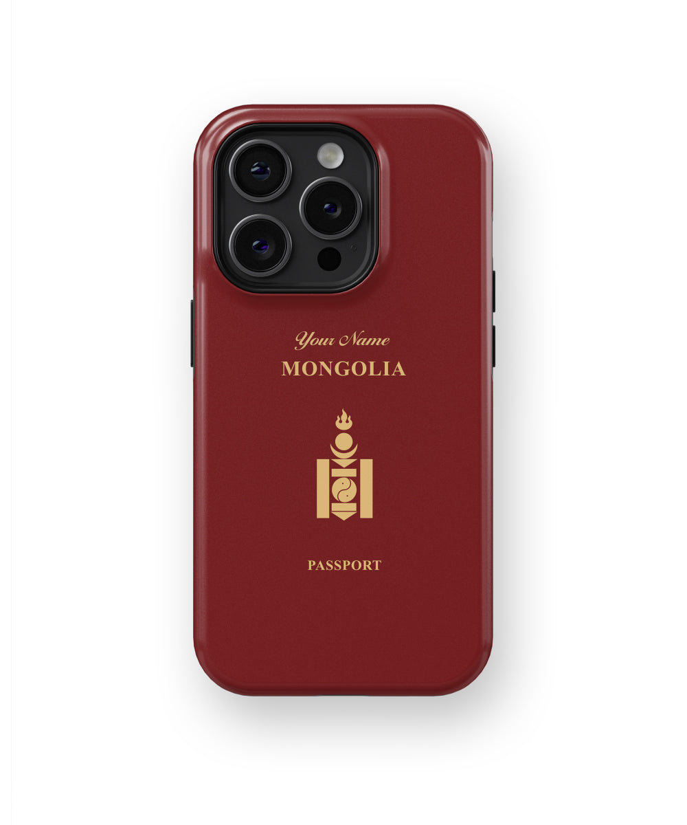 Mongolia Passport Phone Case