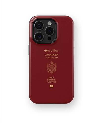 Montenegro Passport Phone Case