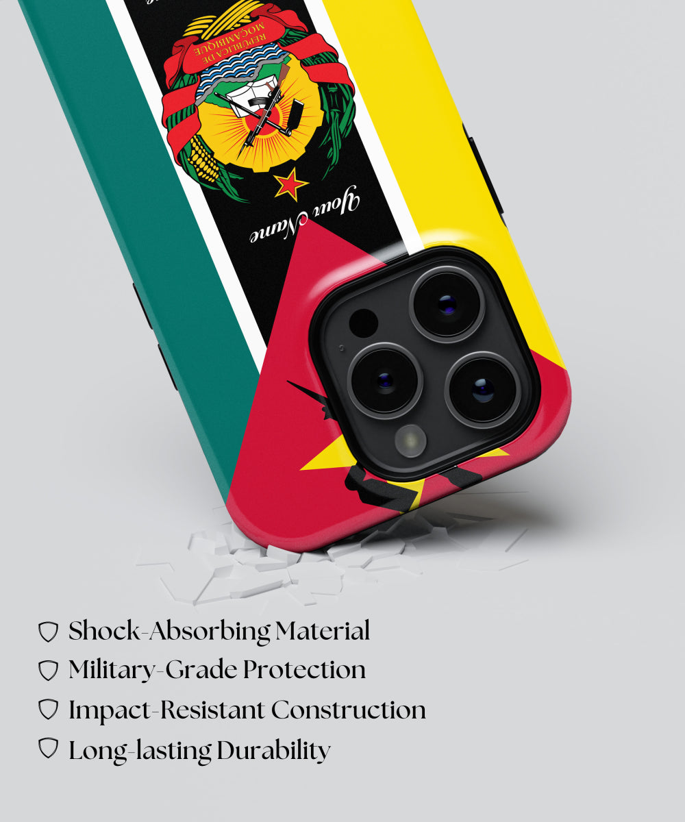 Mozambique National Emblem Phone Case