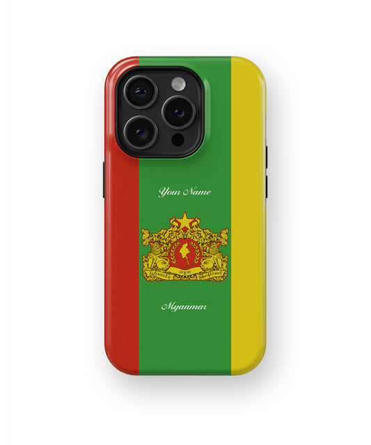 Myanmar (Burma) National Emblem Phone Case