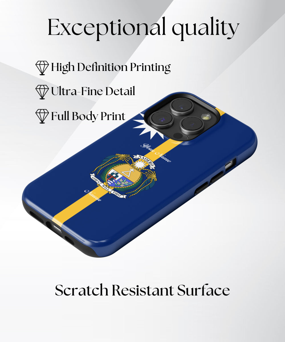 Nauru National Emblem Phone Case