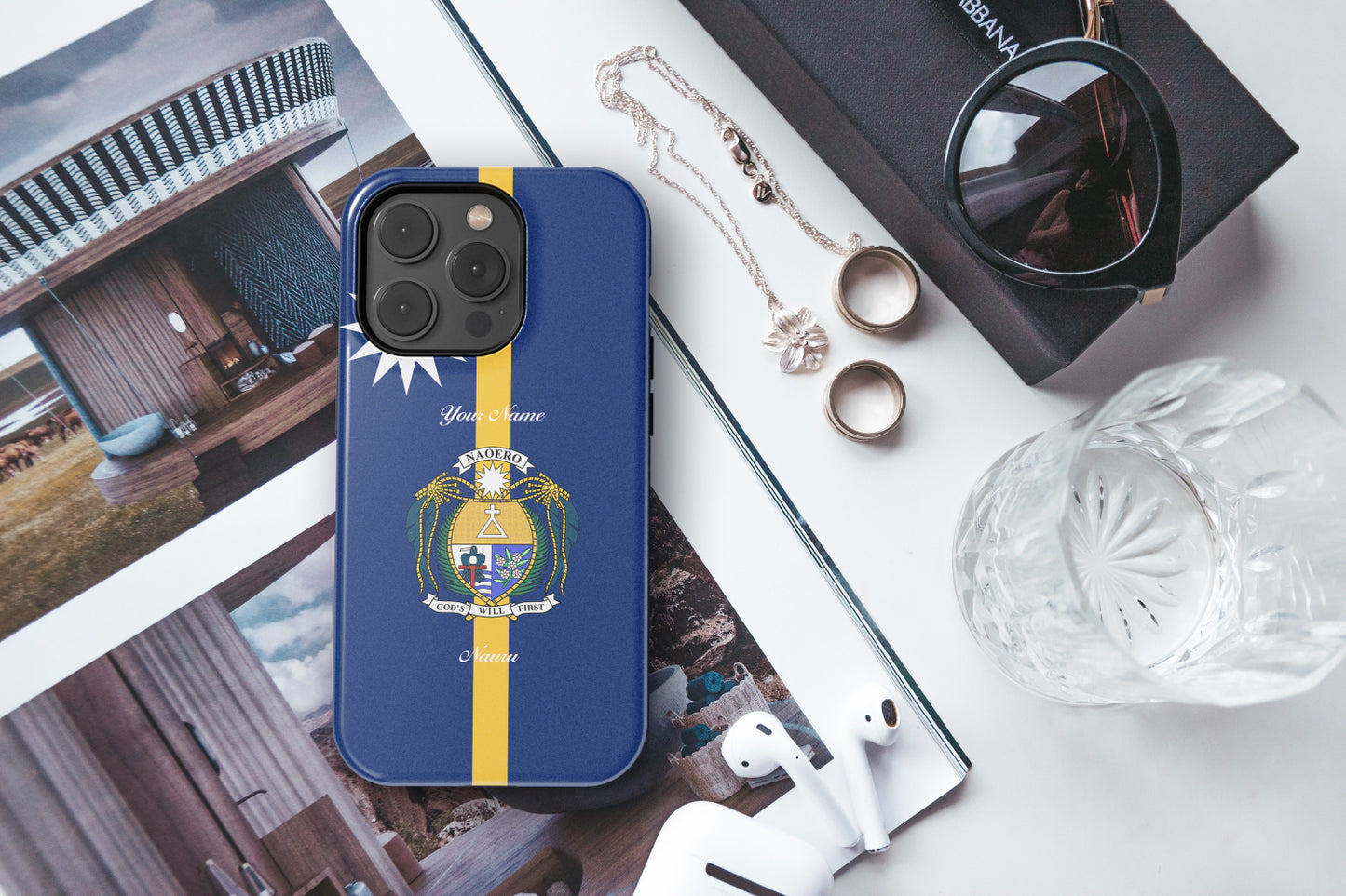 Nauru National Emblem Phone Case