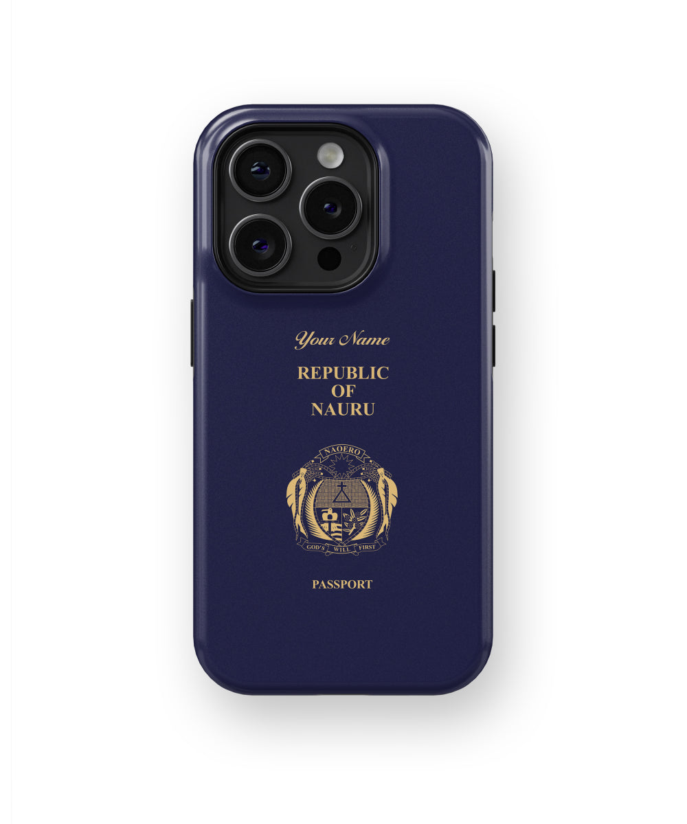 Nauru Passport Phone Case