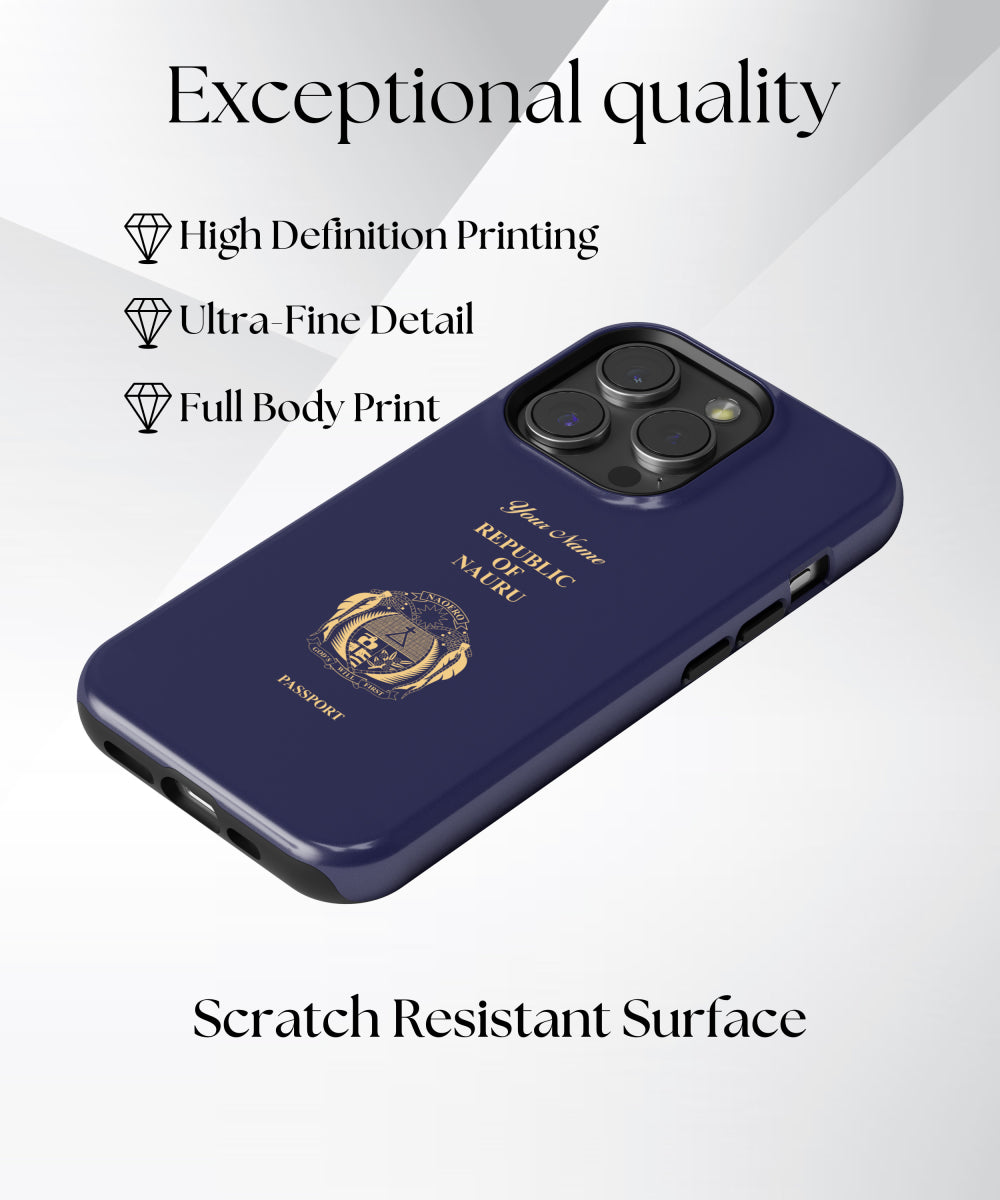 Nauru Passport Phone Case