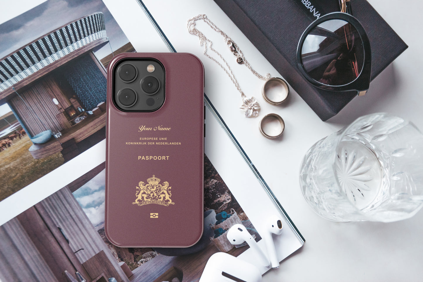 Netherlands Passport Phone Case