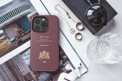 Netherlands Passport Phone Case