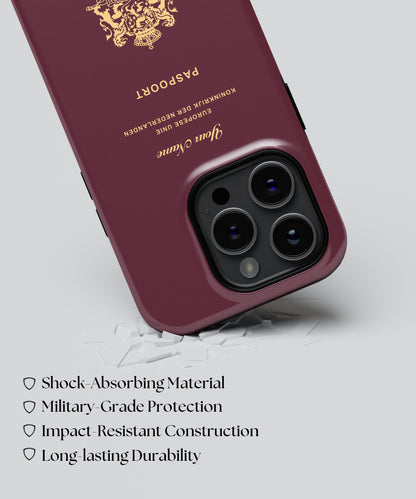 Netherlands Passport Phone Case