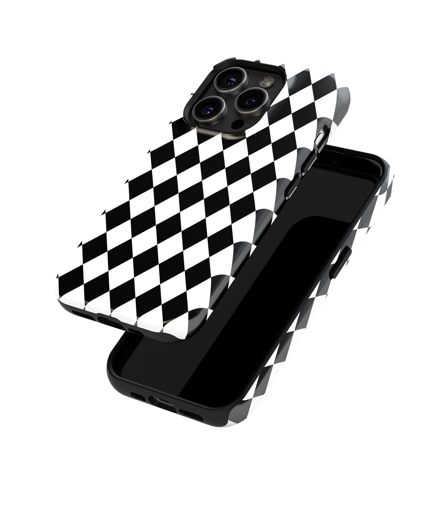 Noir Elegance: Sleek Black Marble - iPhone Case-Monochrome Seduction Case-Tousphone-Tough Case-iPhone 15 Pro Max-Tousphone