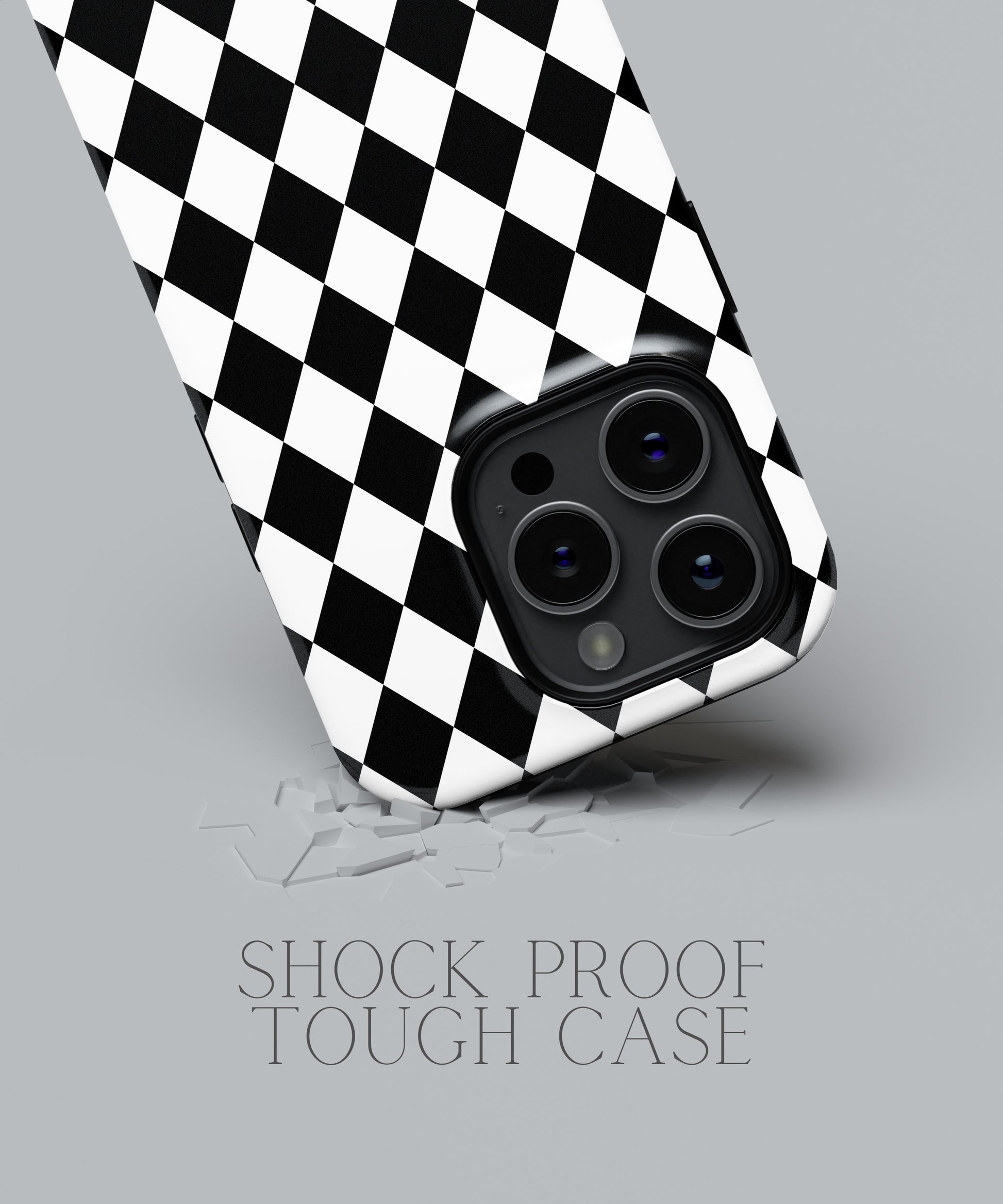 Noir Elegance: Sleek Black Marble - iPhone Case-Monochrome Seduction Case-Tousphone-Tough Case-iPhone 15 Pro Max-Tousphone