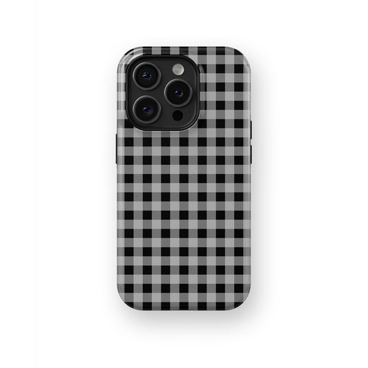 Noir Elegance: Timeless Black & White Elegance - iPhone Case-Monochrome Seduction Case-Tousphone-Tough Case-iPhone 15 Pro Max-Tousphone