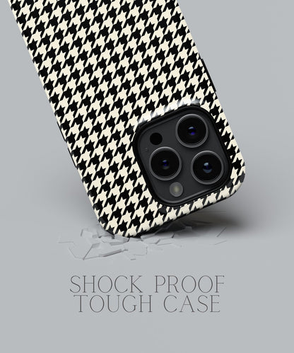 Noir Enigma: Glossy Black Marble - iPhone Case-Monochrome Seduction Case-Tousphone-Tough Case-iPhone 15 Pro Max-Tousphone