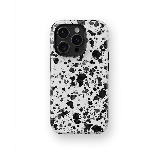 Noir Fantasy: Intricate Black Lace - iPhone Case-Monochrome Seduction Case-Tousphone-Tough Case-iPhone 15 Pro Max-Tousphone