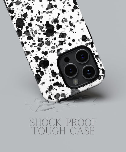 Noir Fantasy: Intricate Black Lace - iPhone Case-Monochrome Seduction Case-Tousphone-Tough Case-iPhone 15 Pro Max-Tousphone