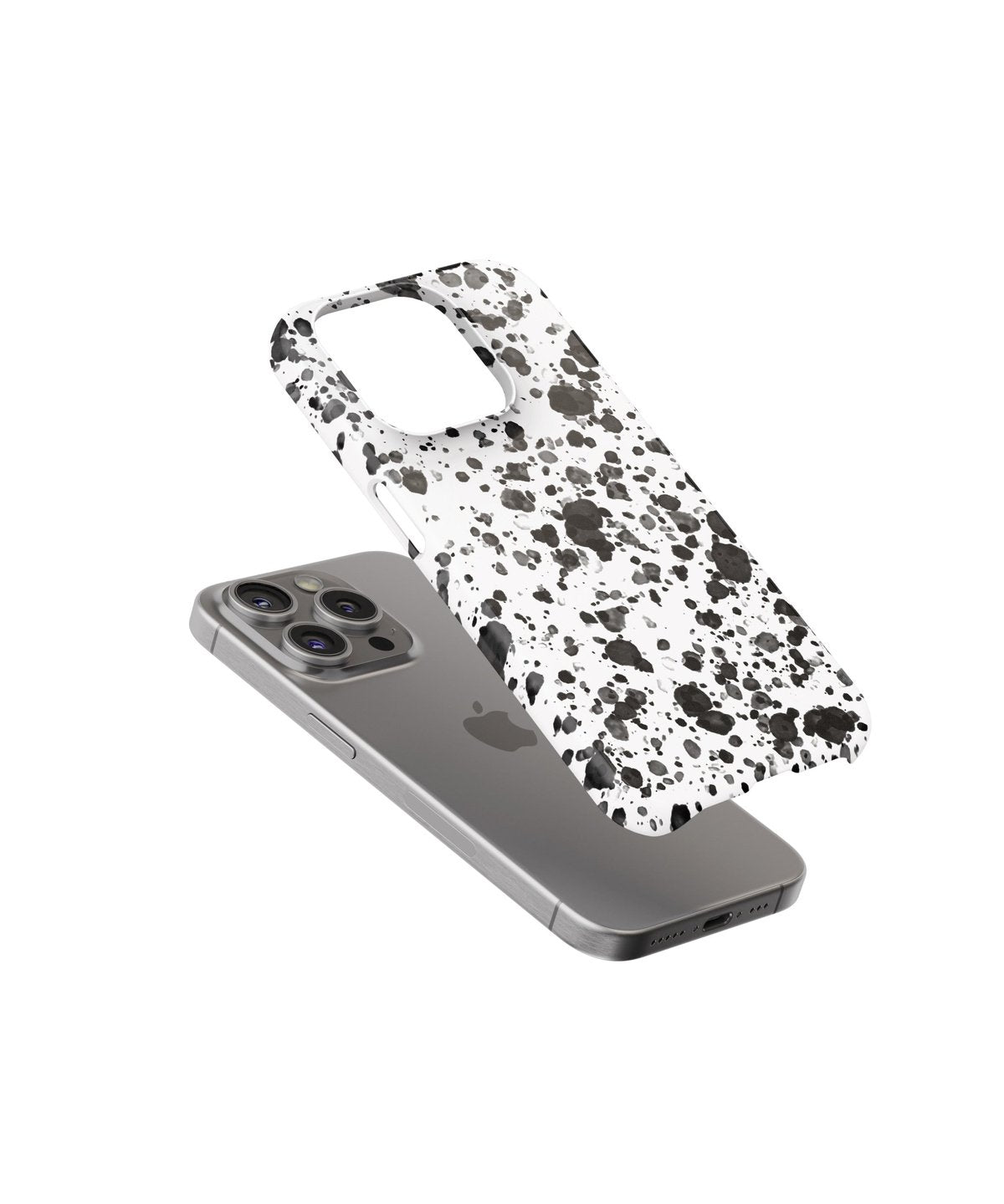 Noir Fantasy: Intricate Black Lace - iPhone Case-Monochrome Seduction Case-Tousphone-Tough Case-iPhone 15 Pro Max-Tousphone