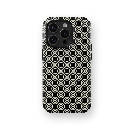 Noir Passion: Glossy Black Marble - iPhone Case-Monochrome Seduction Case-Tousphone-Tough Case-iPhone 15 Pro Max-Tousphone