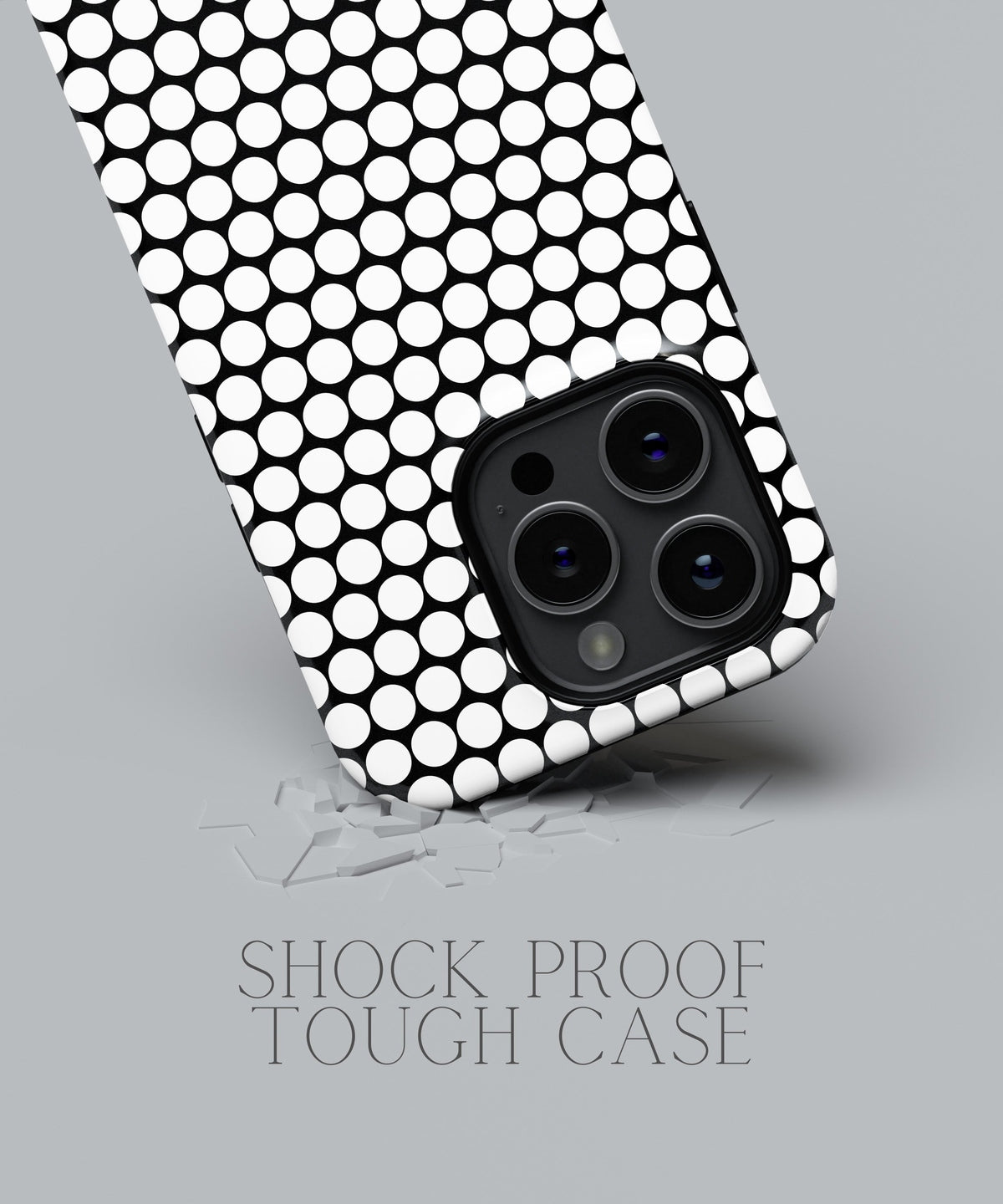 Noir Whispers: Mystical Monochrome Narratives - iPhone Case-Monochrome Seduction Case-Tousphone-Tough Case-iPhone 15 Pro Max-Tousphone