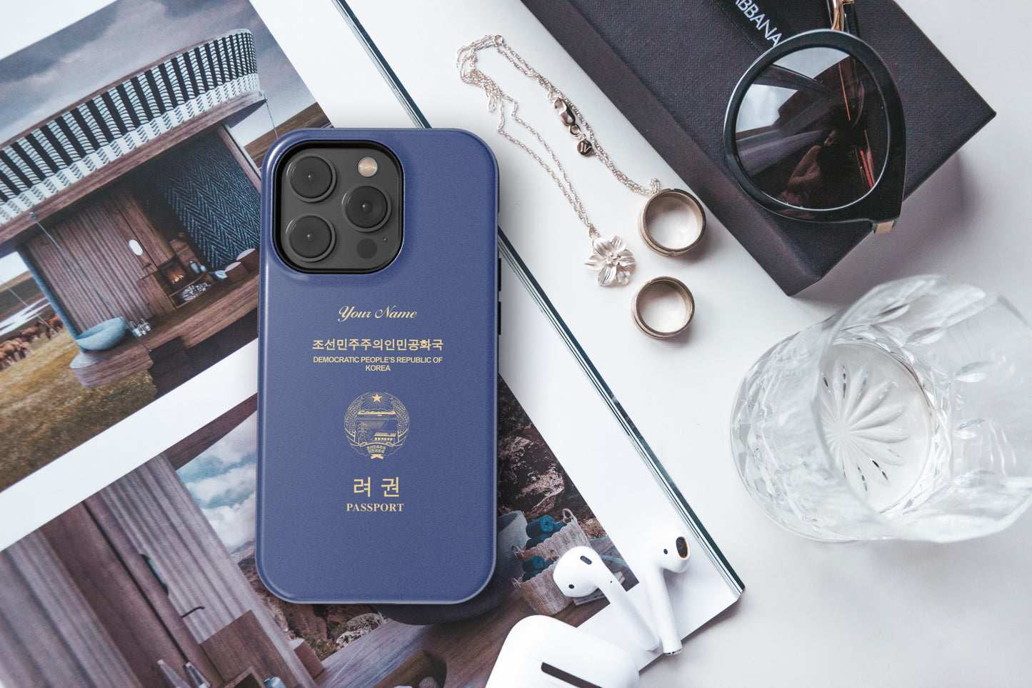 Korea, North Passport Phone Case