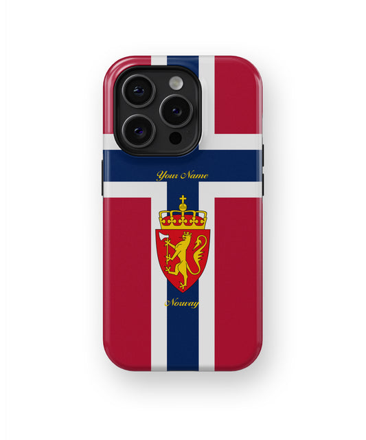 Norway National Emblem Phone Case