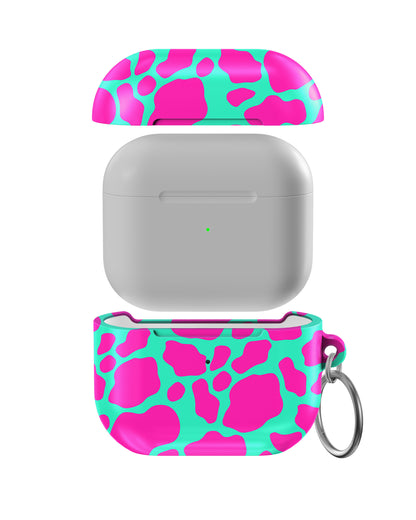 Pink Mint Wave - Airpod Case-Pie Cake Airpod Cases-Tousphone-Airpod Pro 1&2-Tousphone