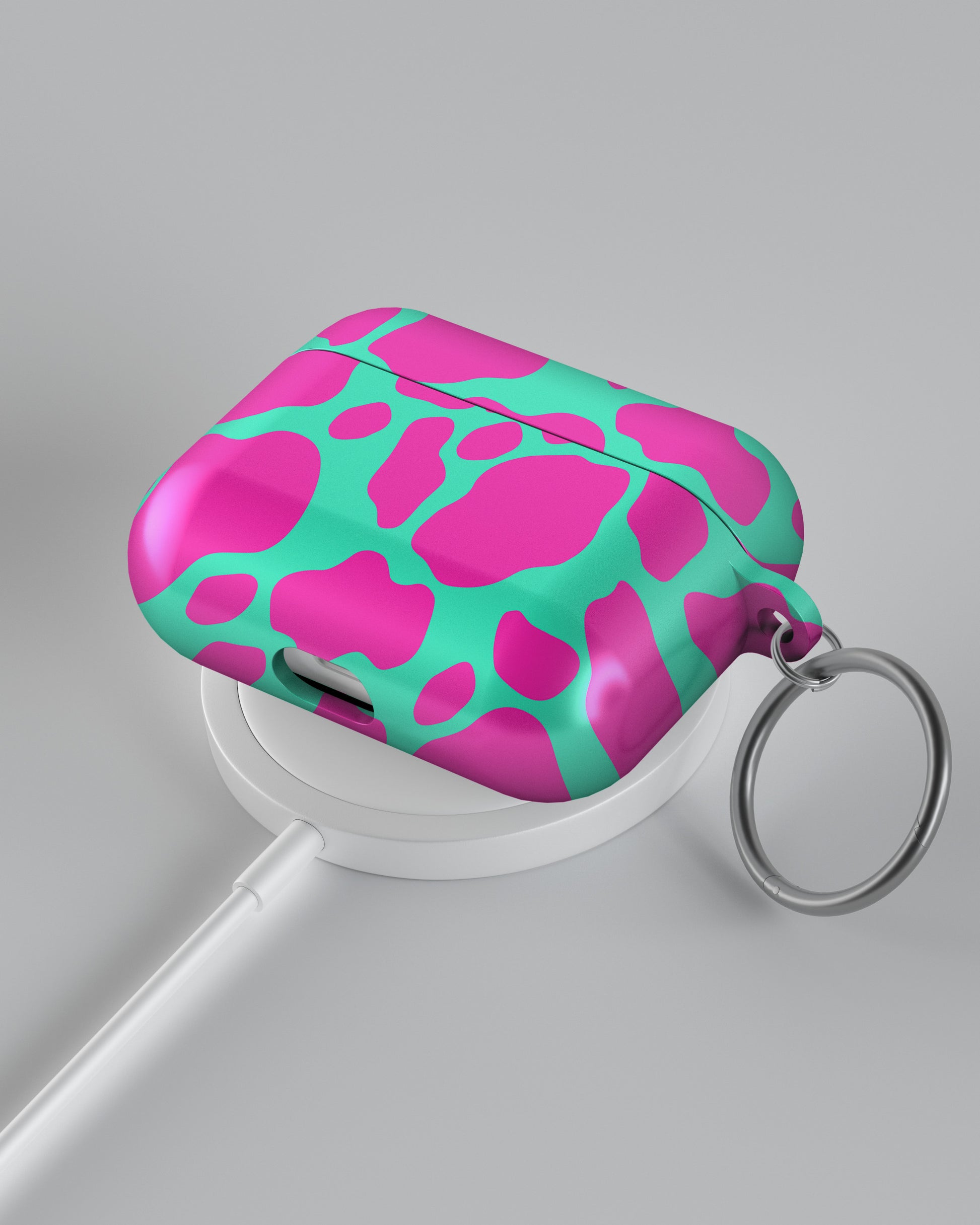 Pink Mint Wave - Airpod Case-Pie Cake Airpod Cases-Tousphone-Airpod Pro 1&2-Tousphone