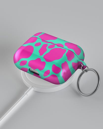 Pink Mint Wave - Airpod Case-Pie Cake Airpod Cases-Tousphone-Airpod Pro 1&2-Tousphone