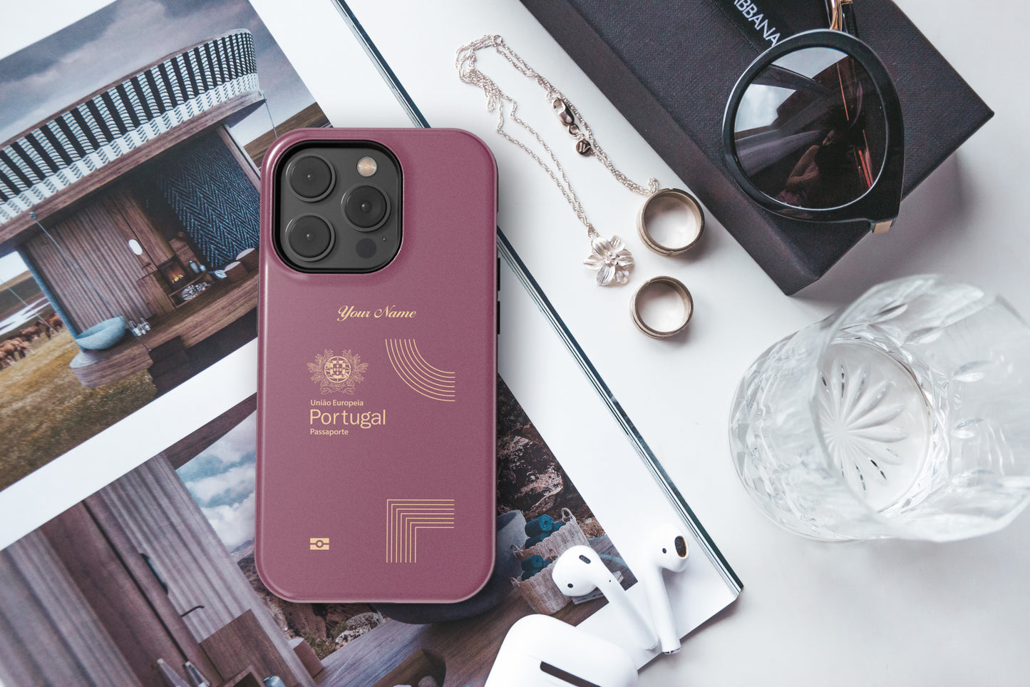 Portugal Passport Phone Case