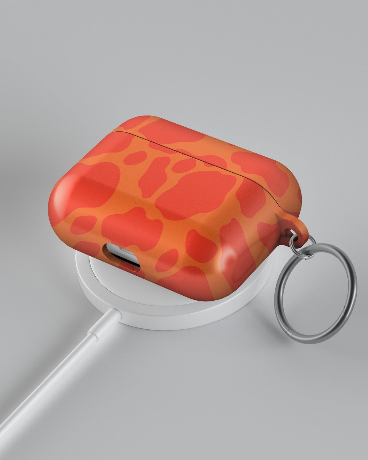 Red Velvet Cookie Cream Wave - Airpod Case-Pie Cake Airpod Cases-Tousphone-Airpod Pro 1&2-Tousphone