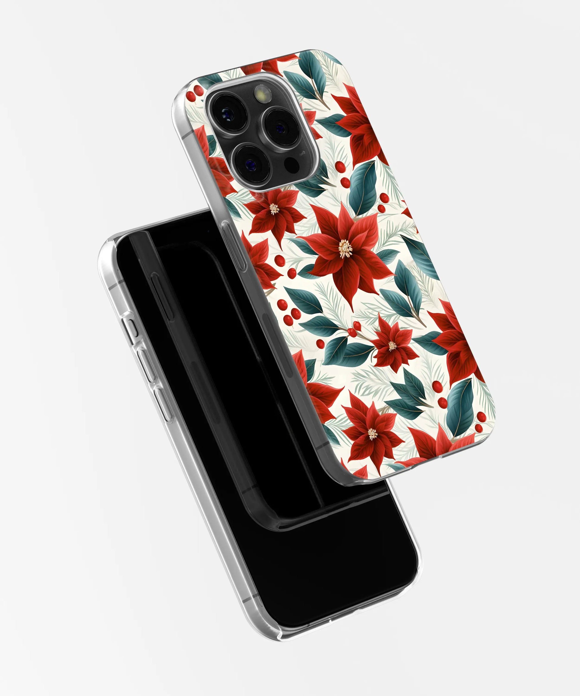 Roses of Fire A Study in Red Floral Majesty - iPhone Case-Soft Case-iPhone 15 Pro Max-Tousphone