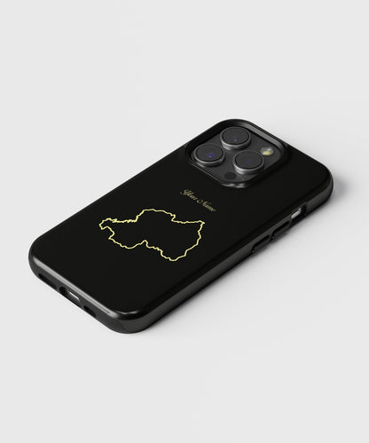 Rwanda Country Map - iPhone Case-Country Map Case-Tousphone-Tough Case-iPhone 15 Pro Max-Tousphone