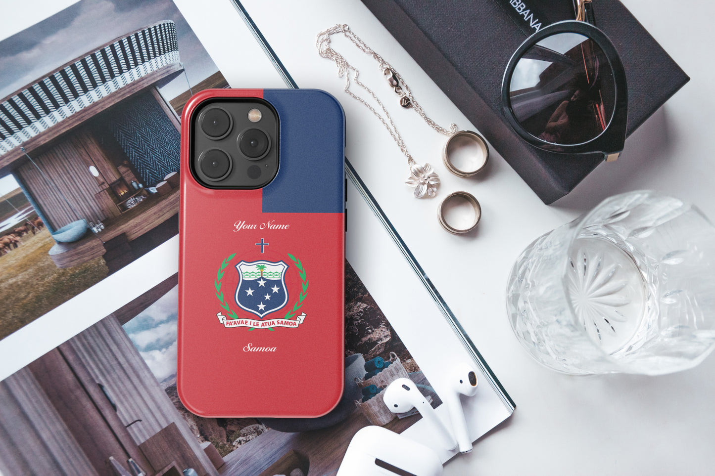 Samoa National Emblem Phone Case