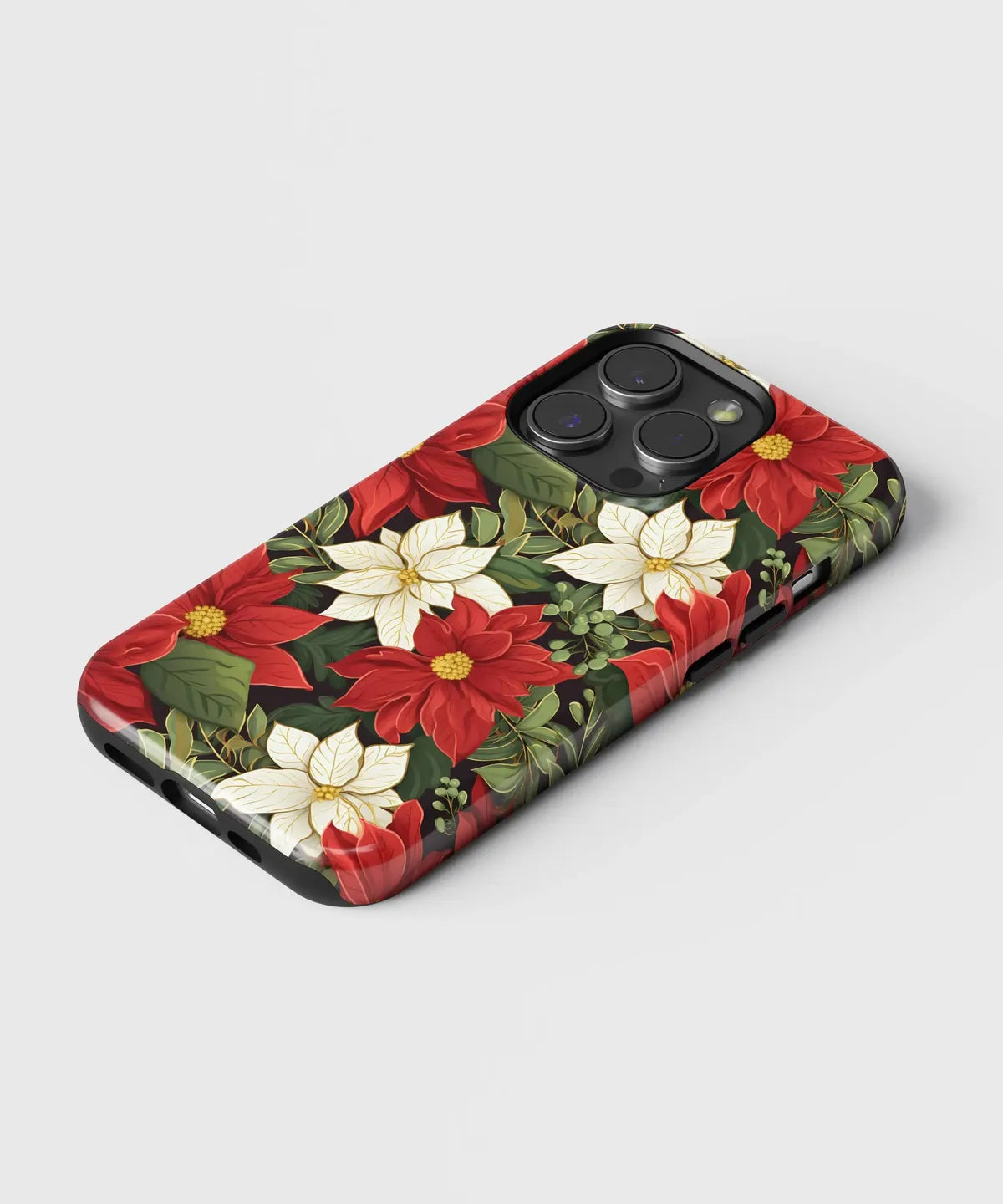 Scarlet Whispers The Story of Red Blooms - iPhone Case-Tousphone