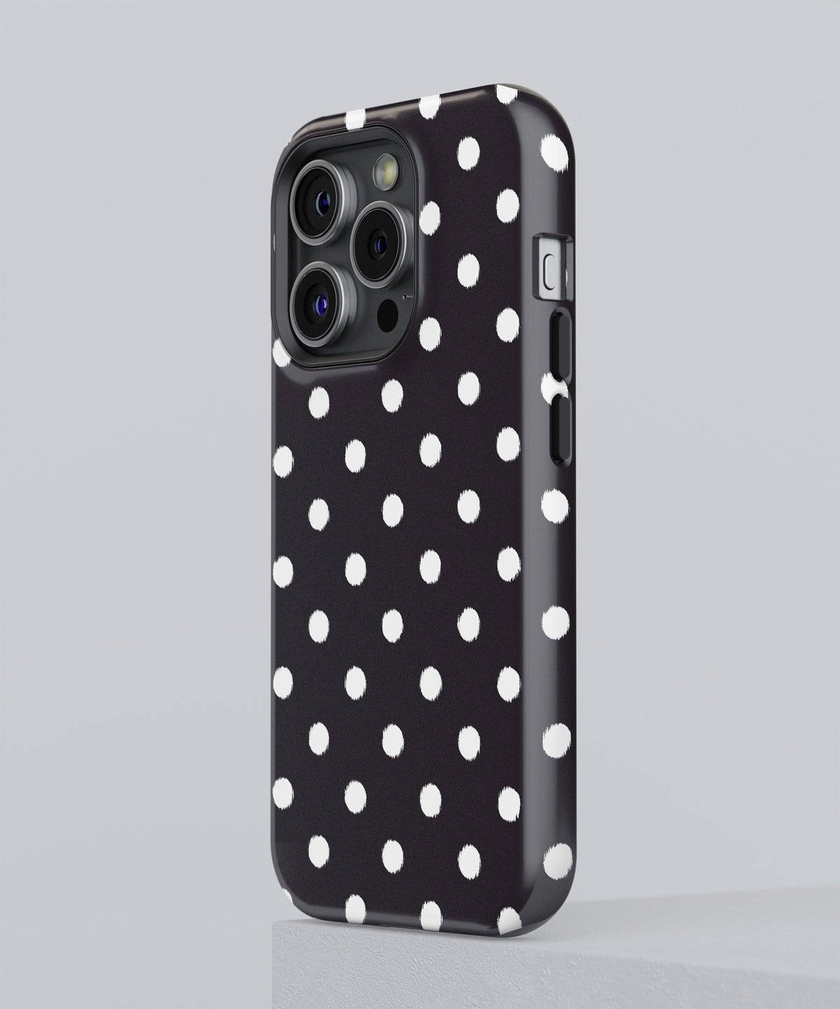 Seductive Noir: Black Lace - iPhone Case-Monochrome Seduction Case-Tousphone-Tough Case-iPhone 15 Pro Max-Tousphone