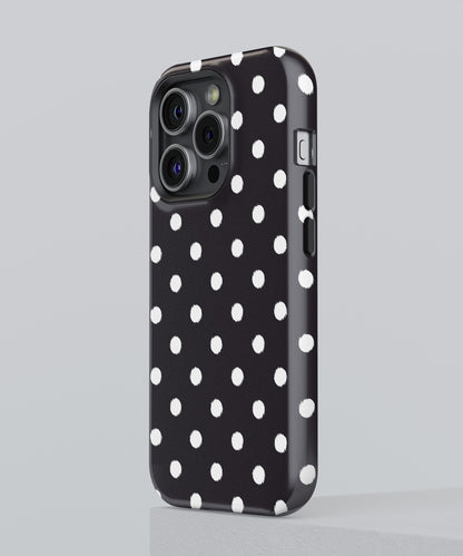 Seductive Noir: Black Lace - iPhone Case-Monochrome Seduction Case-Tousphone-Tough Case-iPhone 15 Pro Max-Tousphone