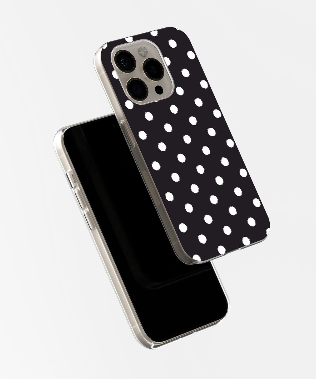 Seductive Noir: Black Lace - iPhone Case-Monochrome Seduction Case-Tousphone-Tough Case-iPhone 15 Pro Max-Tousphone