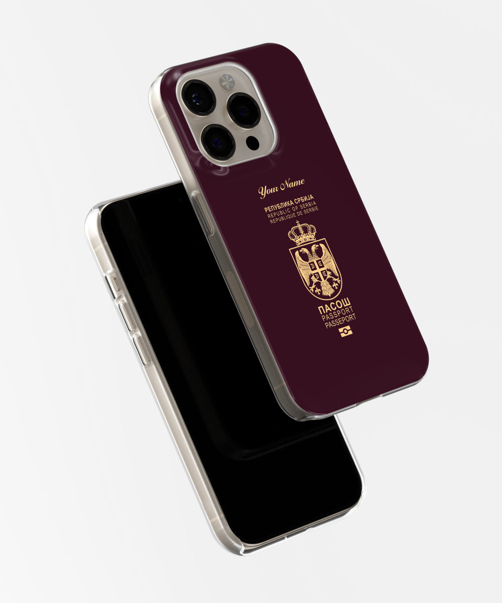 Serbia Passport Phone Case