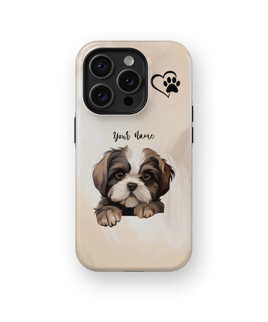 Shih Tzu Hunde Handyhülle - Google Pixel 8/7/6/Pro, Hundemama Hülle, Individuelle Hundehülle, Hundeportrait, Geschenk für Hundeliebhaber