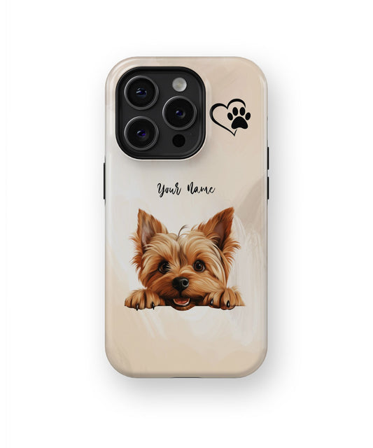 Silky Terrier Hunde Handyhülle - Google Pixel 8/7/6/Pro, Hundemama Hülle, Individuelle Hundehülle, Hundeportrait, Geschenk für Hundeliebhaber